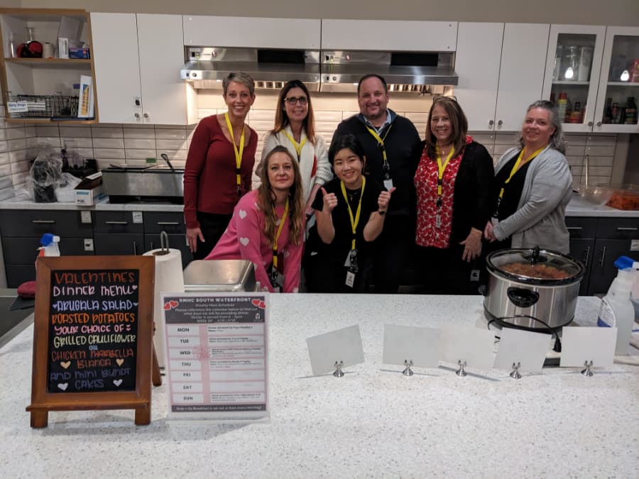 Columbia Distributing team at the Ronald McDonald House