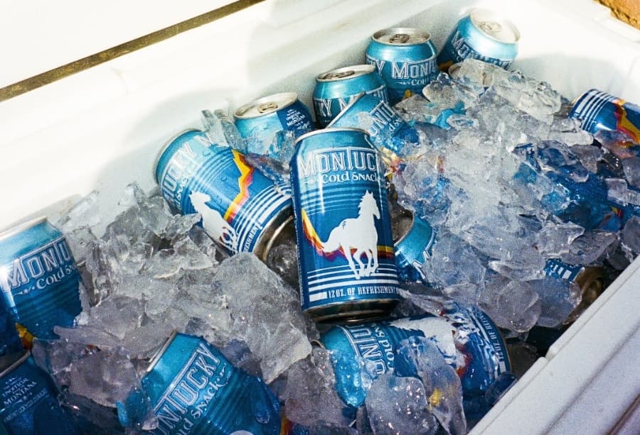 Montucky Cold Snacks in a cooler